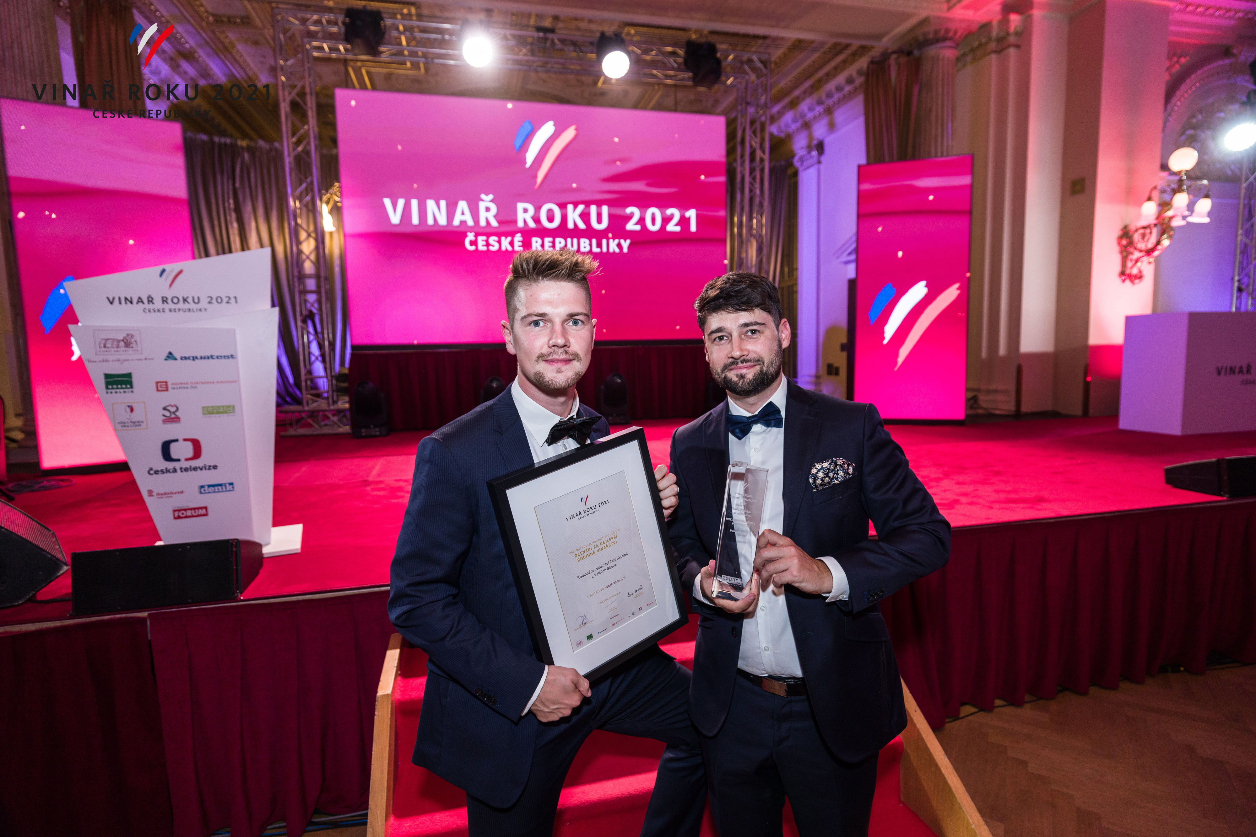 Nejúspěšnější rodinné vinařství v soutěži Vinař roku 2021